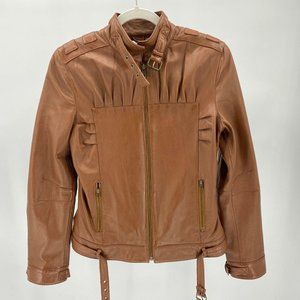 Metro 7 Genuine Leather Moto Jacket